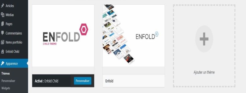 installer theme wordpress